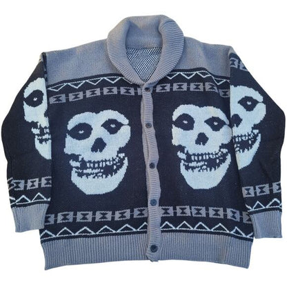 Misfits Cardigan Sweater XL