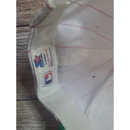 Vintage Cincinnati Reds Pinstripe Starter Hat