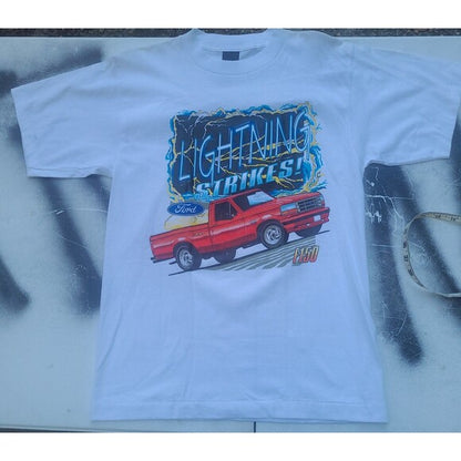 Vintage Ford F150  Lightning Strikes t-shirt single stitch