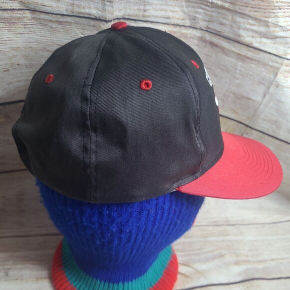 Vtg 90s NBA Chicago Bulls Snapback Hat Jordan