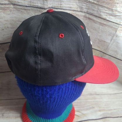 Vtg 90s NBA Chicago Bulls Snapback Hat Jordan