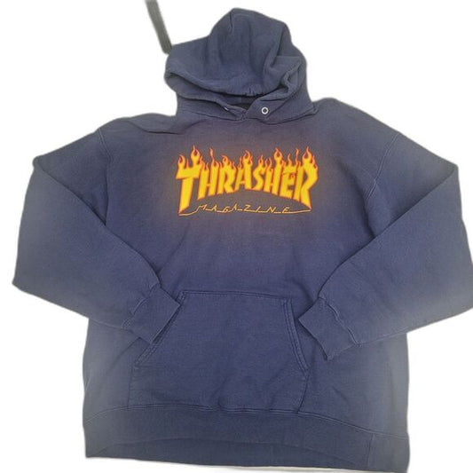 Vtg Thrasher Magazine Flame Hoodie
