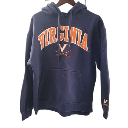 Vintage Virginia Cavaliers Hoodie College Sweatshirt E5