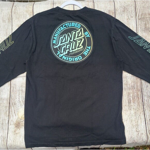 Vintage Santa Cruz Skateboards long sleeve shirt NHS