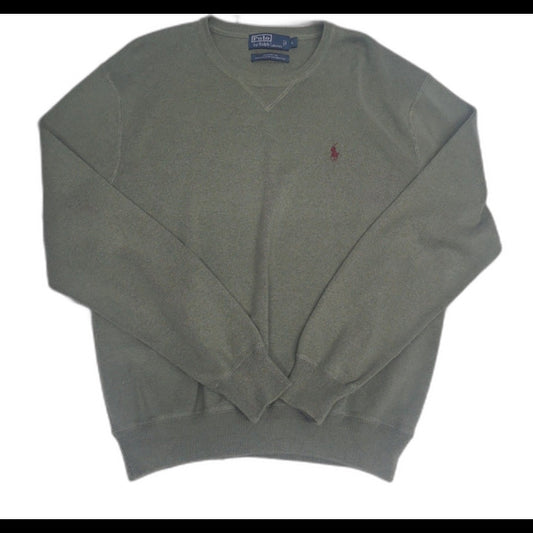 Vtg Polo Sweater Ralph Lauren Cotton Crewneck