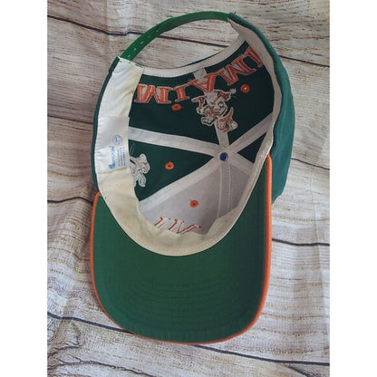Vtg Miami Hurricanes 90s snapback hat