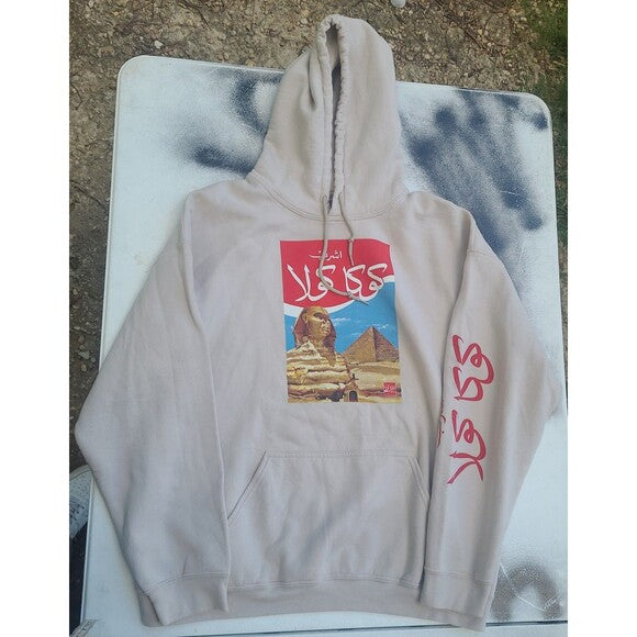 Coca-Cola Egypt Arabic Cream Hoodie Urban Outfitters
