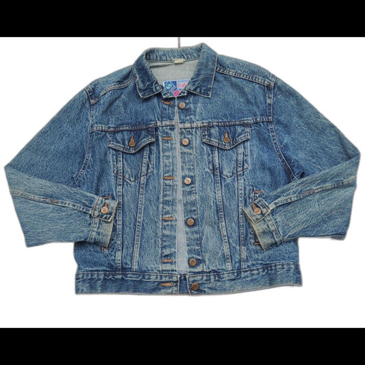 Vintage 80s Chic Denim Jacket Made in USA