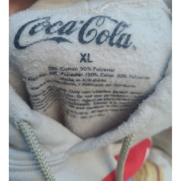 Coca-Cola Egypt Arabic Cream Hoodie Urban Outfitters