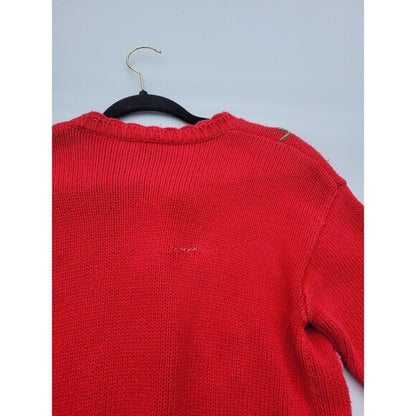 Vintage Hearts Cardigan sweater Valentines Day