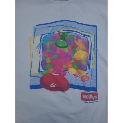 Vintage Skittles Promo t-shirt Taste the Rainbow