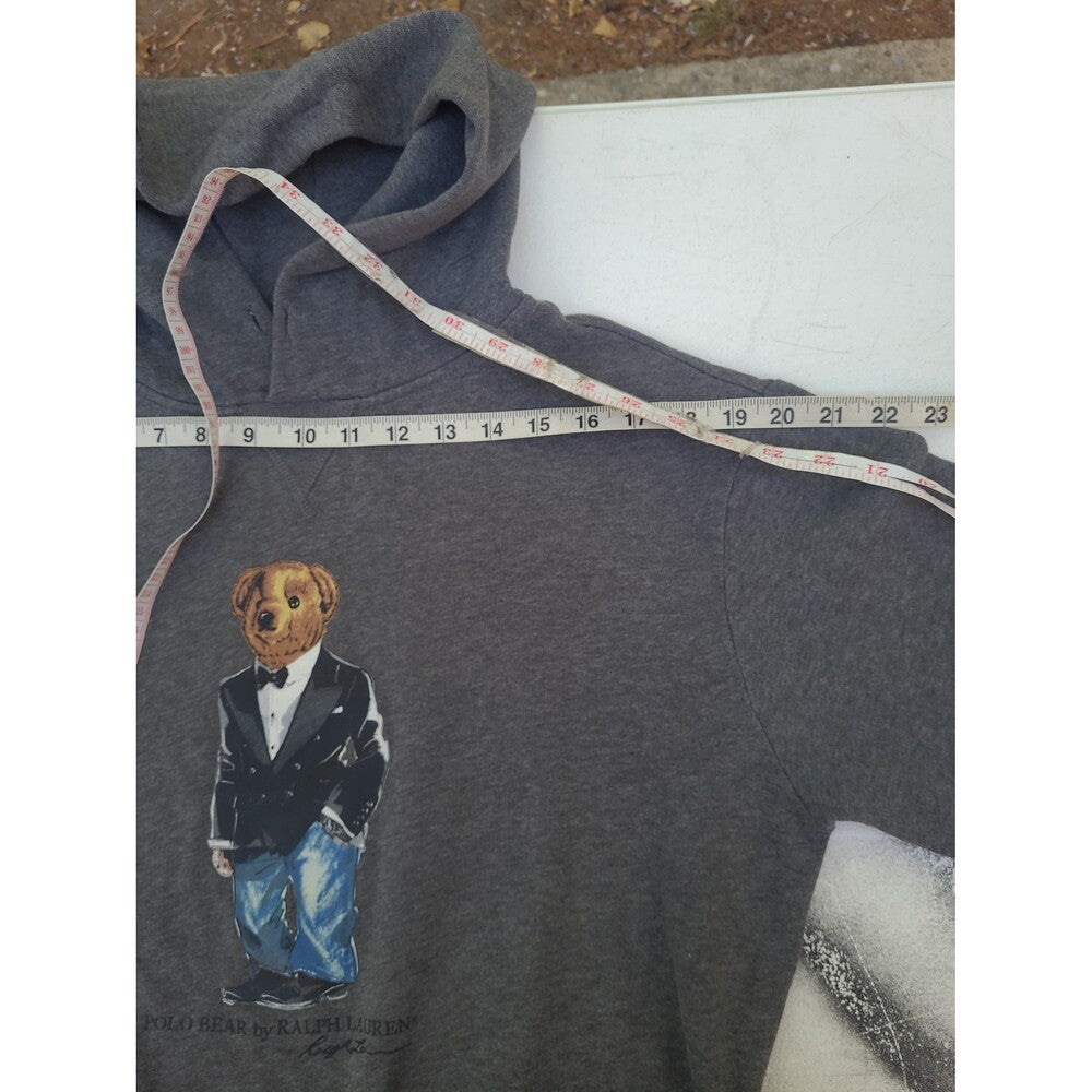 Polo Ralph Lauren  Polo Bear Grey Hoodie Sweatshirt