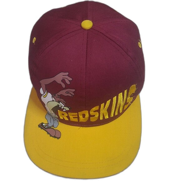 Vintage Taz Washington Redskins Looney Tunes snapback hat