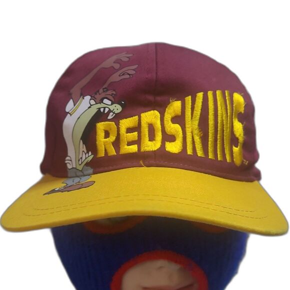 Vintage Taz Washington Redskins Looney Tunes snapback hat