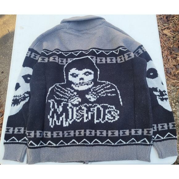 Misfits Cardigan Sweater XL