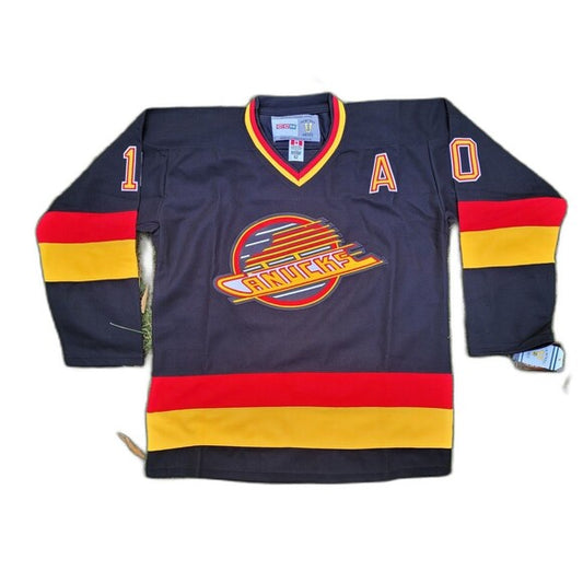 Vancouver Canucks Hockey Jersey Bure #10 CCM