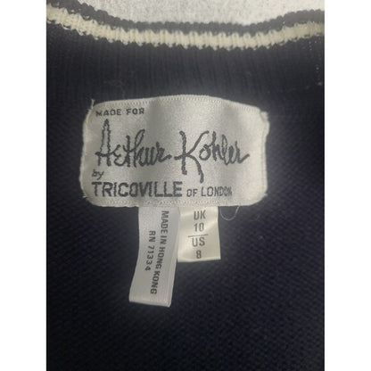 VTG ARTHUR KOHLER By Tricoville of London Cardigan Sweater