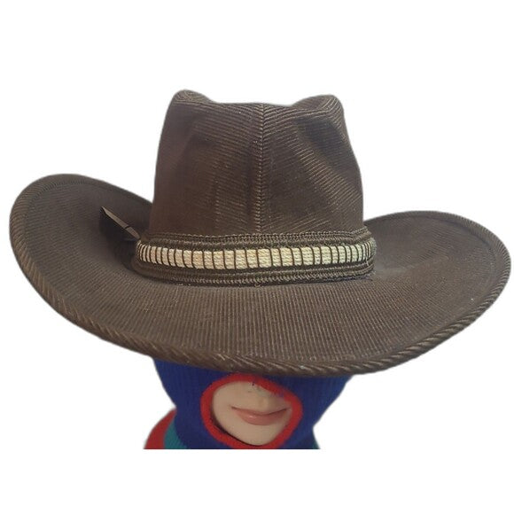 Vintage Levi's Corduroy Cowboy hat Western 70s 80s
