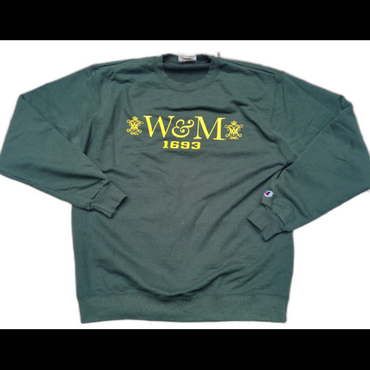 Vintage William and Mary Tribe Champion Crewneck Sweatshirt 1693