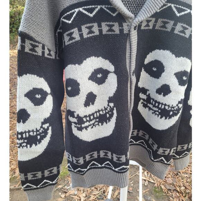 Misfits Cardigan Sweater XL